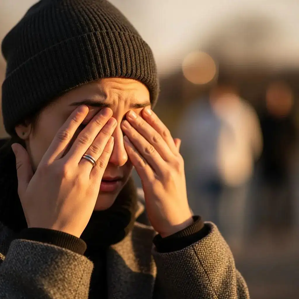 person expressing concern over sudden blurry vision emphasizing eye health awareness ac0f79cb 0b3f 4cbc 8225 16f49dbb546e Sudden Blurry Vision: Common Causes, Key Symptoms