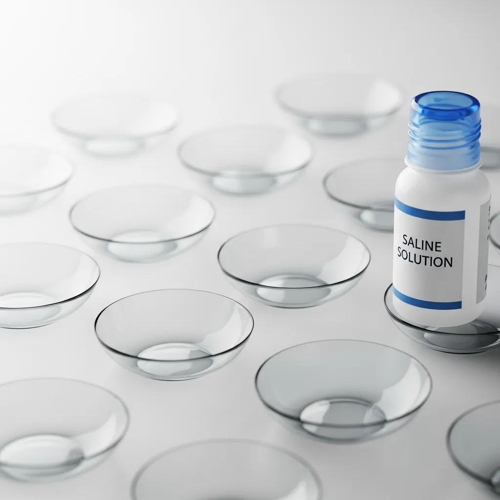 scleral lenses on a surface with saline solution illustrating their advantages for dry eye relief 41d98302 3bab 4edc 81a7 9bca6e063f04 Contact Lenses for Dry Eyes: Practical Options for Comfort and Clear Vision