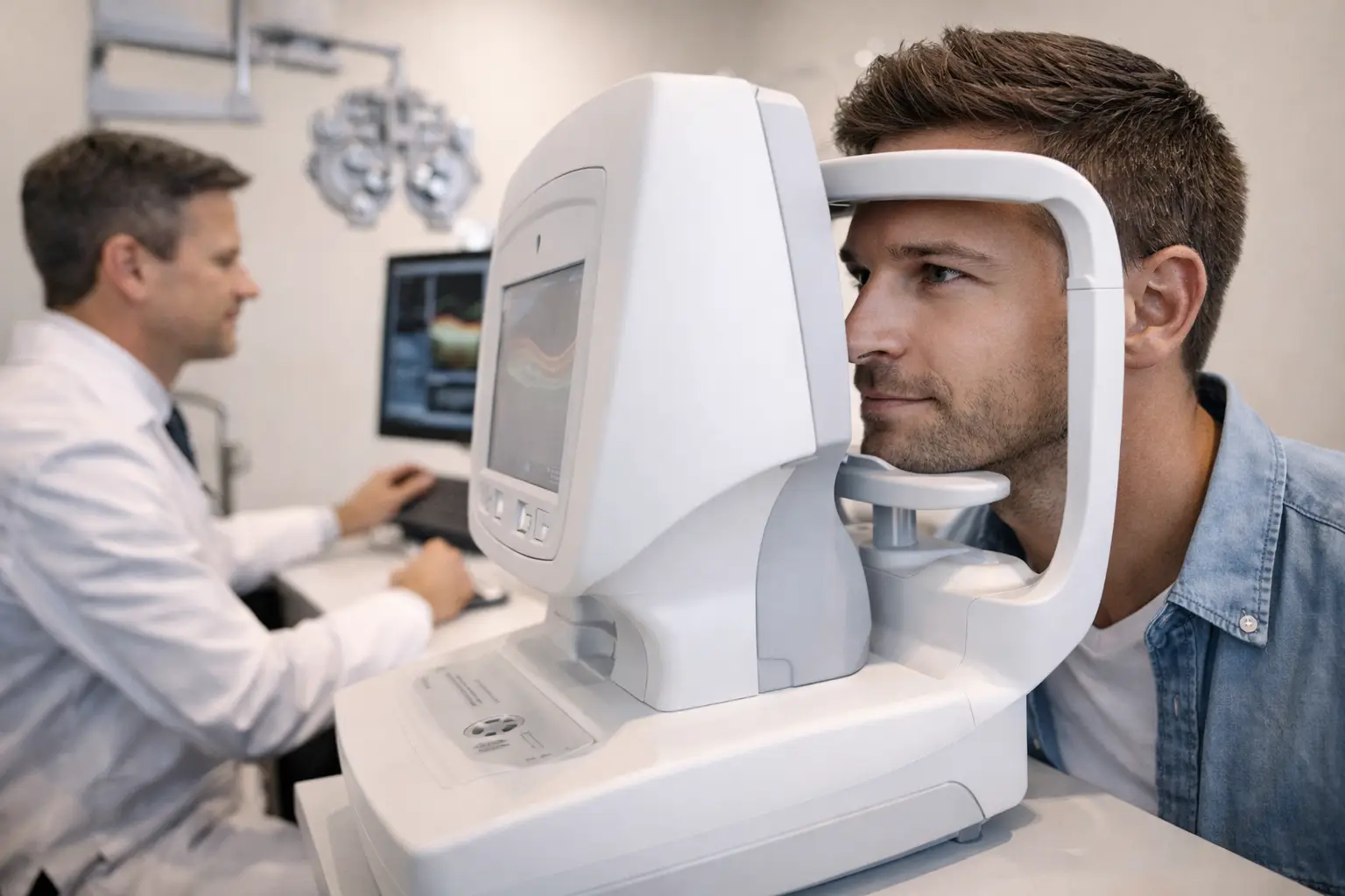 What Is an OCT Eye Exam? Visual Field Tests Explained (2026)