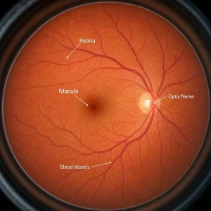 fundus eye parts check 3107 Premier Optical